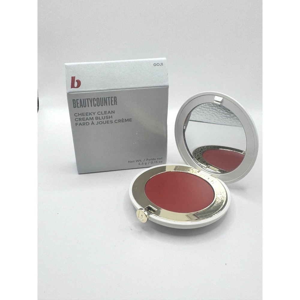 Beautycounter Cheeky Clean Cream Blush Goji Berry NIB